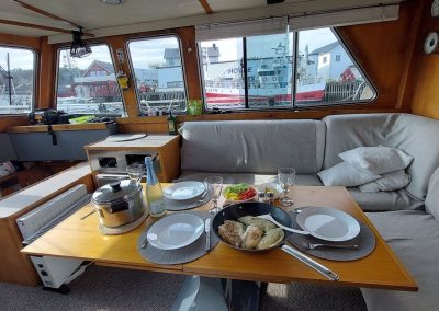 Prostorný salón lodi Nonoah