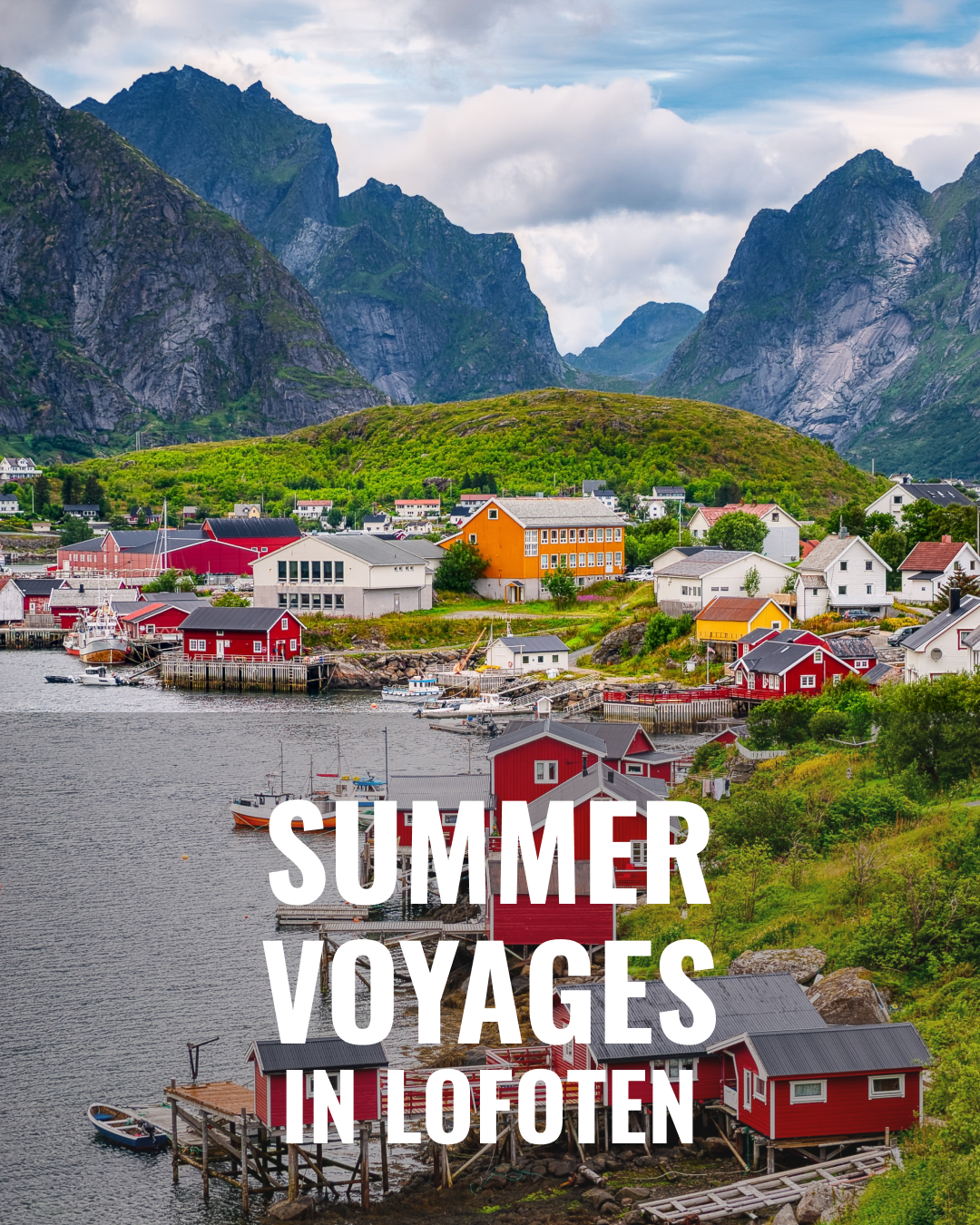 Letní plavby na Lofotech