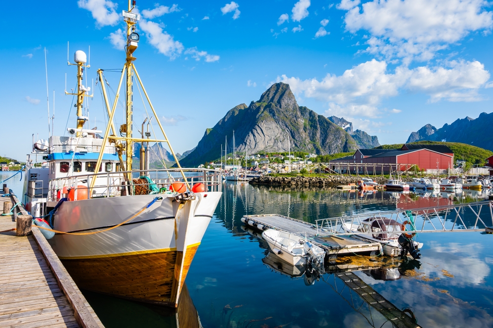 Kouzlo přístavu na Lofotech Kouzlo přístavu na Lofotech