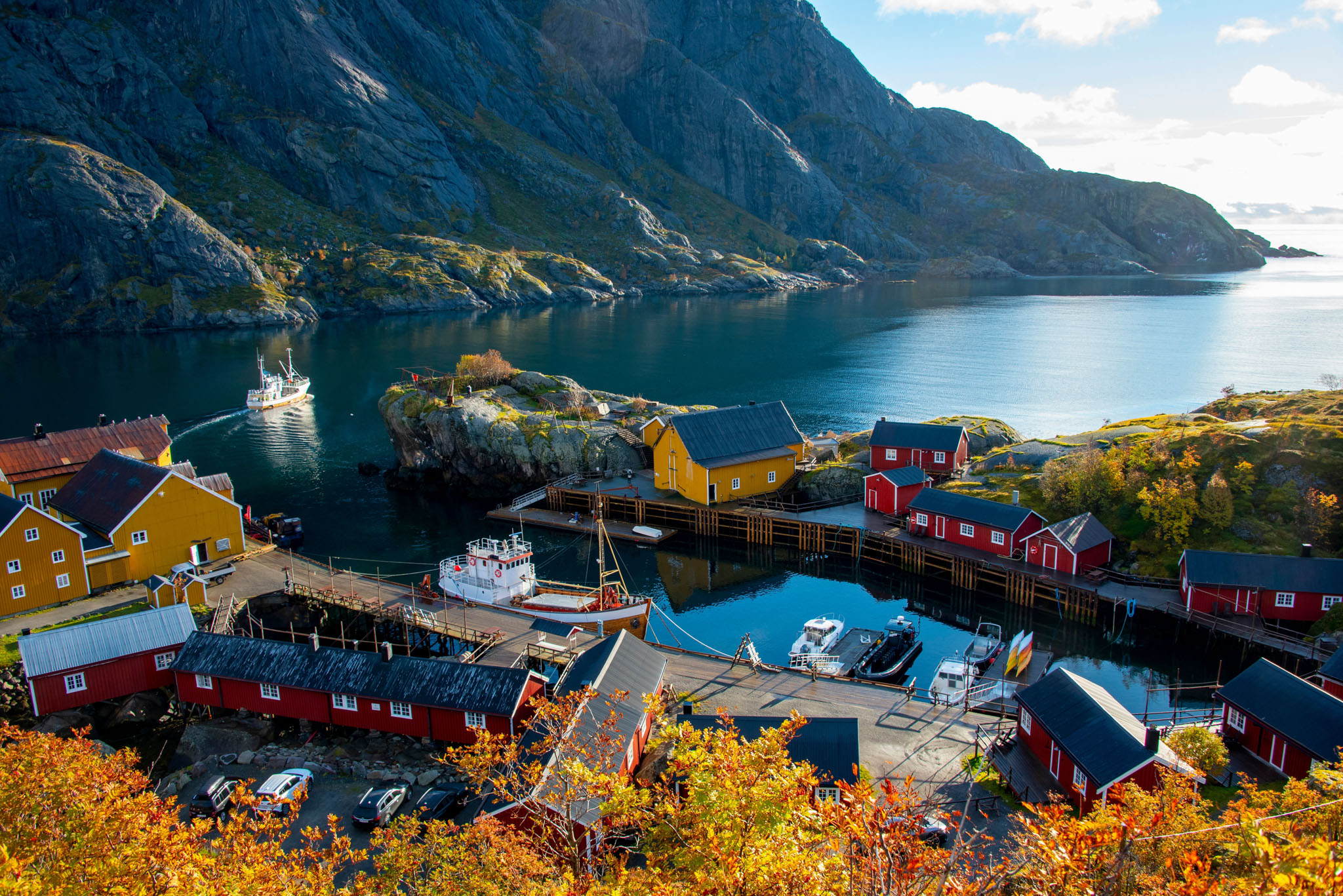 Rybářská osada Nusfjord