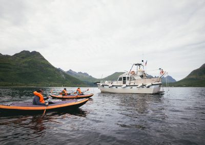 Kajaky s lodí Nonoah